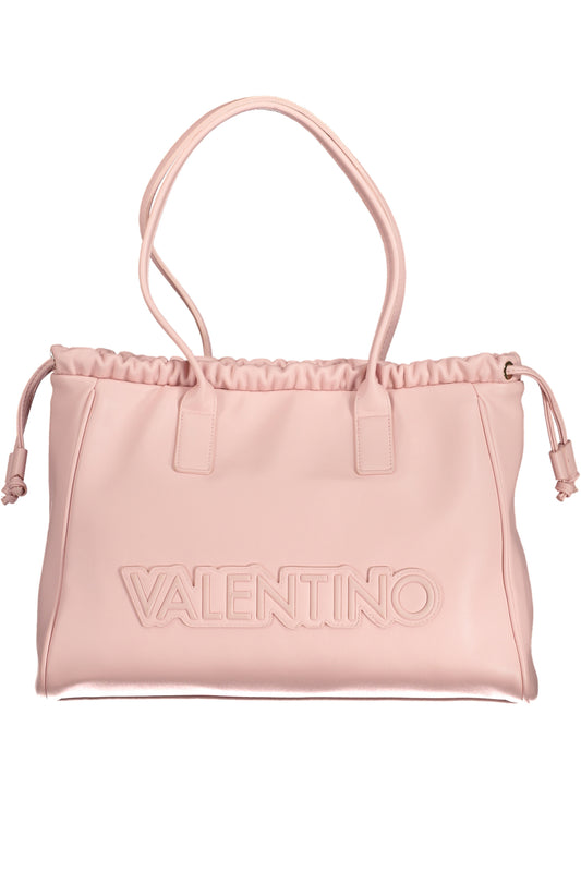 VALENTINO BAGS РОЗОВА ДАМСКА ЧАНТА-0