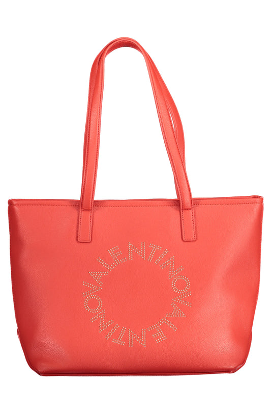 VALENTINO BAGS ЧЕРВЕНА ДАМСКА ЧАНТА-0