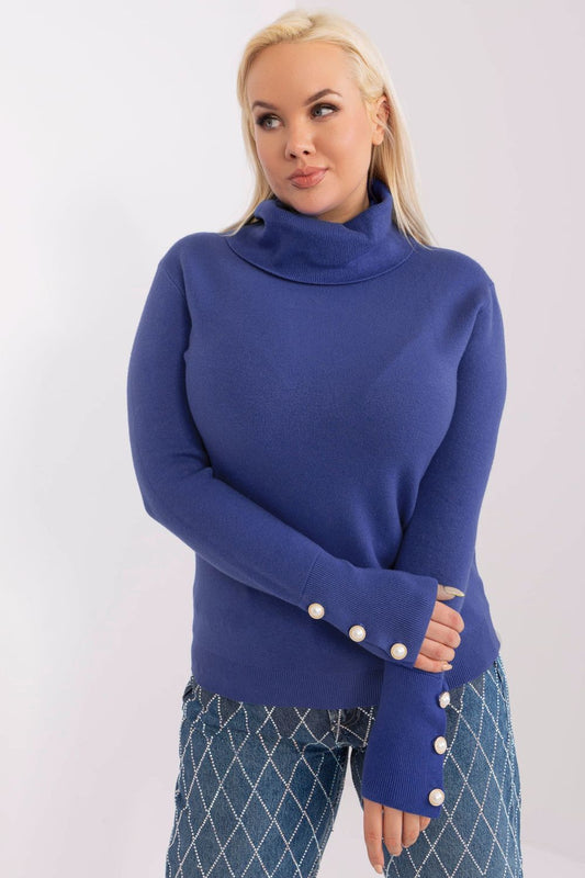 Джемпер плюс размер model 190077 Factory Price-0