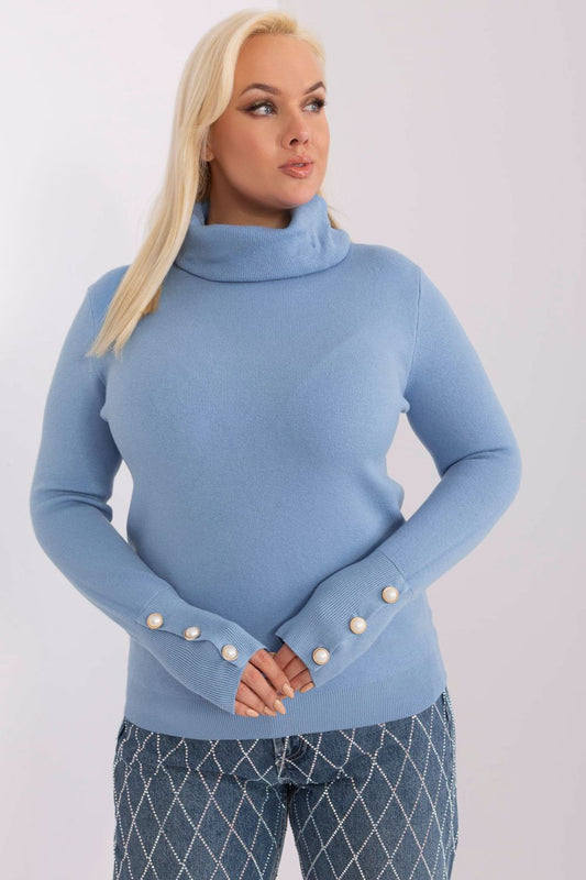 Джемпер плюс размер model 190078 Factory Price-0