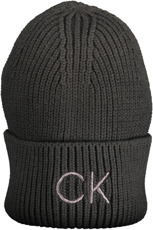 ЧЕРНА ЖЕНСКА ШАПКА CALVIN KLEIN-0