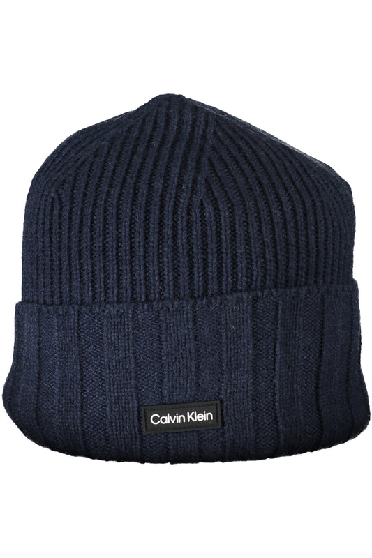 CALVIN KLEIN МЪЖКА СИНЯ ШАПКА-0