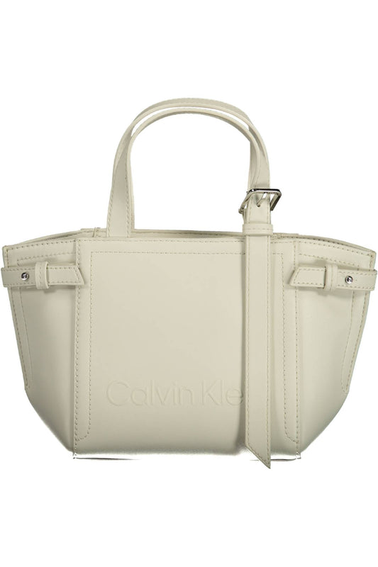 БЯЛА ДАМСКА ЧАНТА CALVIN KLEIN