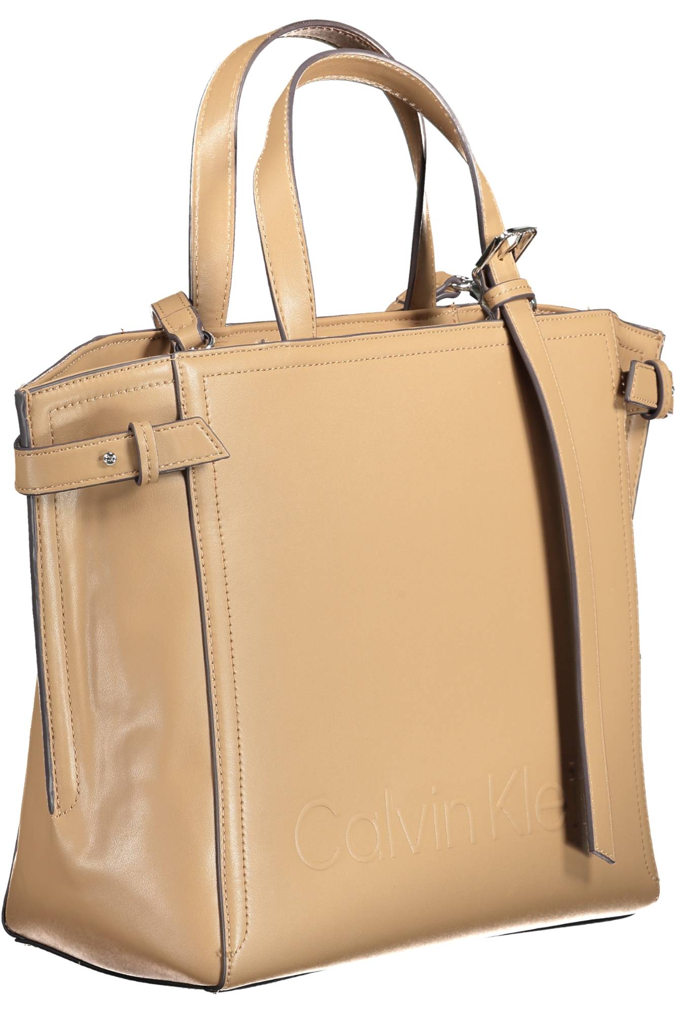 КАФЯВА ДАМСКА ЧАНТА CALVIN KLEIN