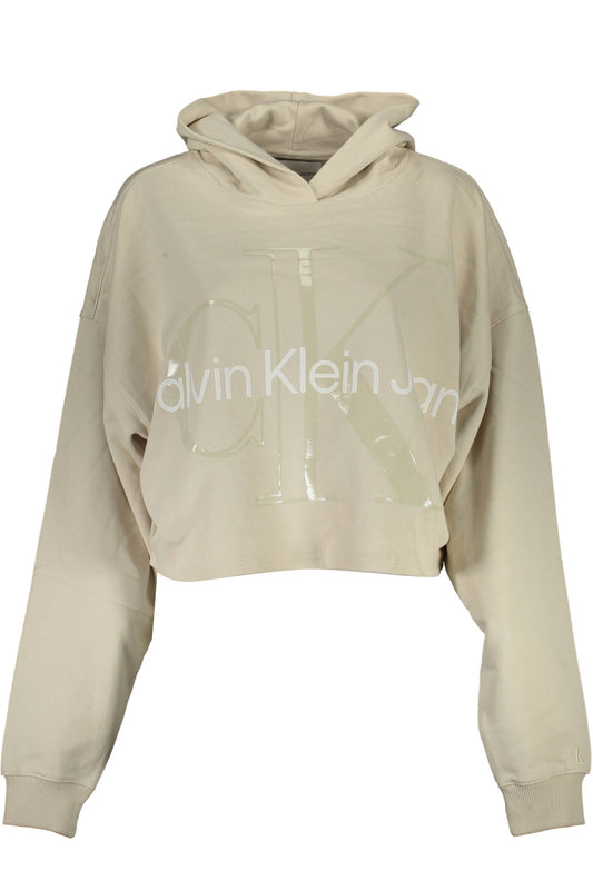 СУИТШЪР CALVIN KLEIN БЕЗ ЦИП ЖЕНСКИ БЕЖОВ