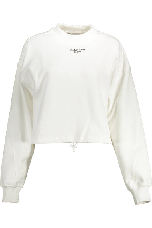 СУИТШИТ CALVIN KLEIN БЕЗ ЦИП ЖЕНСКИ БЯЛ