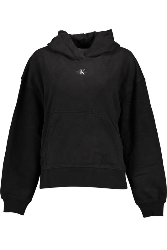CALVIN KLEIN ДАМСКИ СУИТШЪР БЕЗ ЦИП ЧЕРЕН