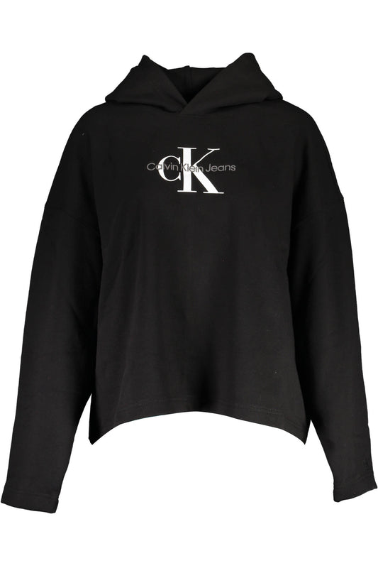 CALVIN KLEIN ДАМСКИ СУИТШЪР БЕЗ ЦИП ЧЕРЕН