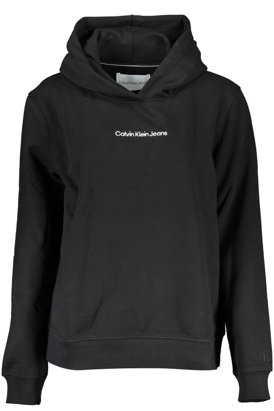 CALVIN KLEIN ДАМСКИ СУИТШЪР БЕЗ ЦИП ЧЕРЕН-0