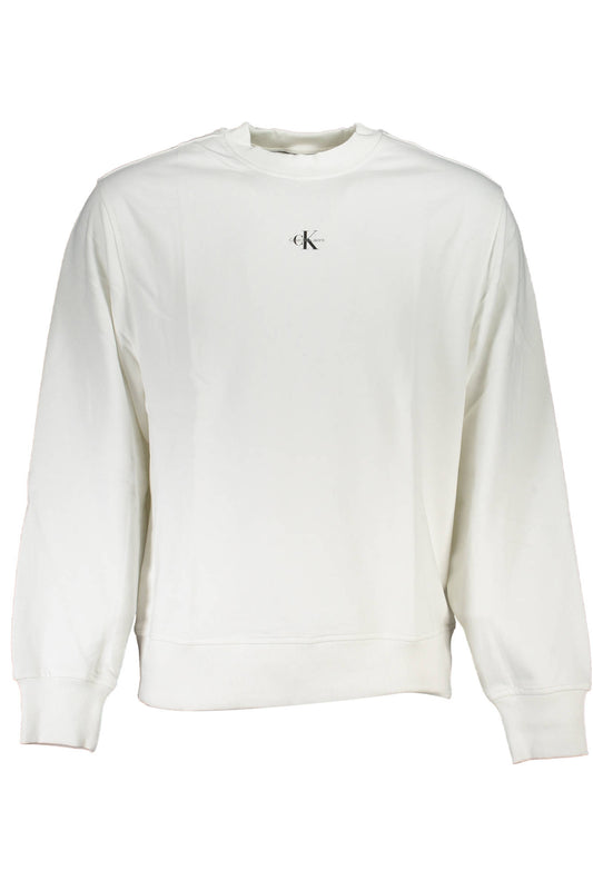 CALVIN KLEIN БЯЛ МЪЖКИ СУИТШЪР БЕЗ ЦИП