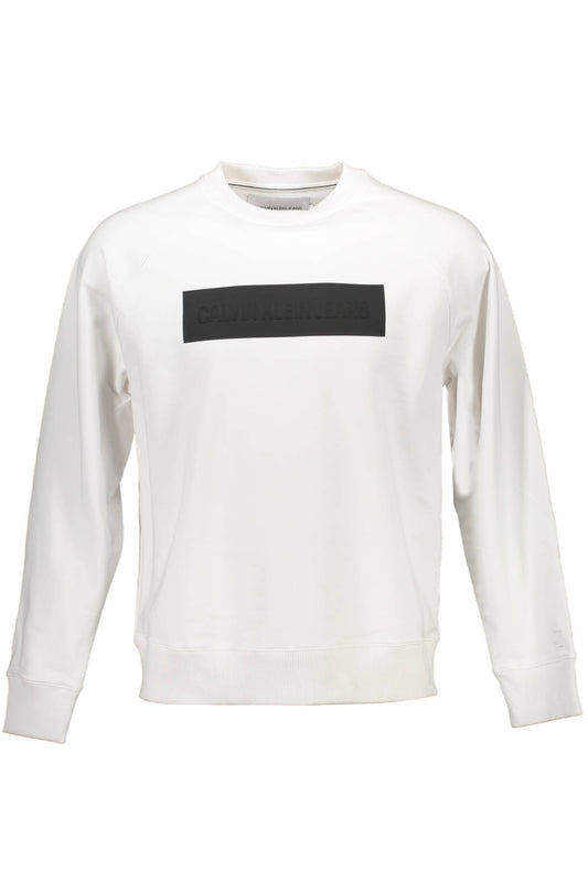 СУИТШИТ CALVIN KLEIN БЕЗ ЦИП МЪЖКИ БЯЛ