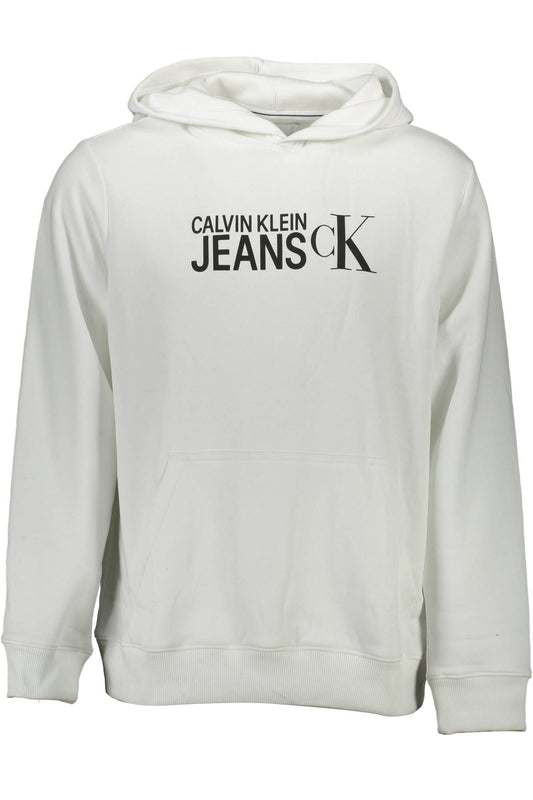 СУИТШИТ CALVIN KLEIN БЕЗ ЦИП МЪЖКИ БЯЛ