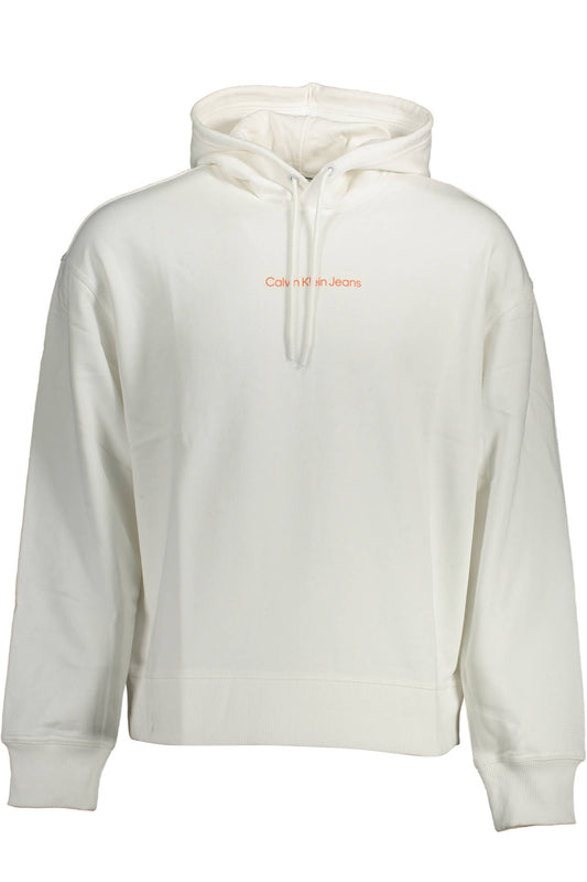 CALVIN KLEIN СУИТШЪР БЕЗ ЦИП МЪЖКИ БЯЛ