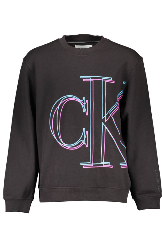 CALVIN KLEIN СУИТШЪР БЕЗ ЦИП МЪЖКИ ЧЕРЕН