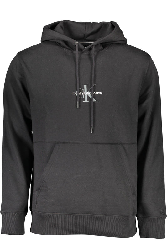 CALVIN KLEIN СУИТШЪР БЕЗ ЦИП МЪЖКИ ЧЕРЕН