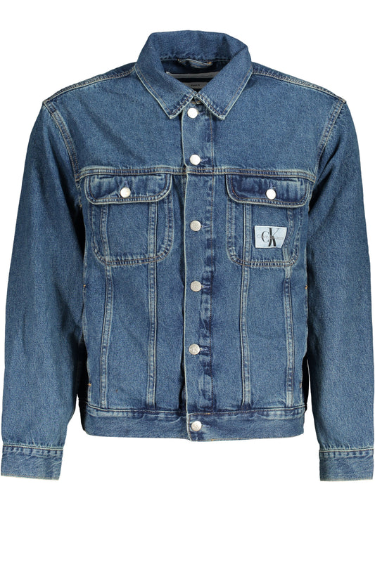 CALVIN KLEIN МЪЖКО СИньо СПОРТНО ЯКЕ-0