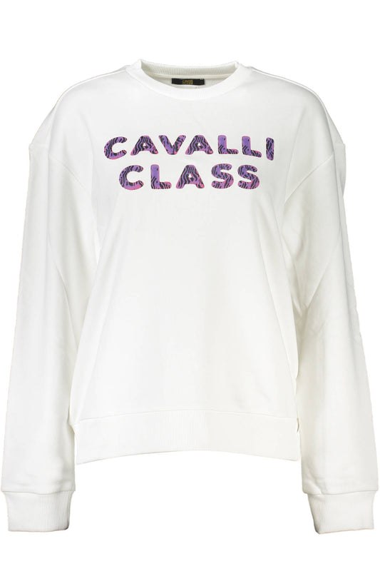 СУИТШЪР CAVALLI CLASS БЕЗ ЦИП ЖЕНСКИ БЯЛ-0