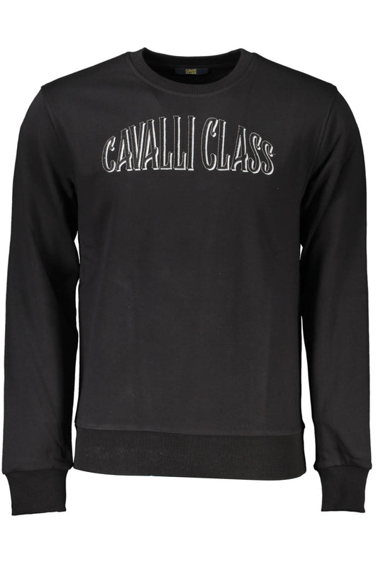 СУИТШЪР CAVALLI CLASS БЕЗ ЦИП ЧЕРЕН МЪЖКИ-0
