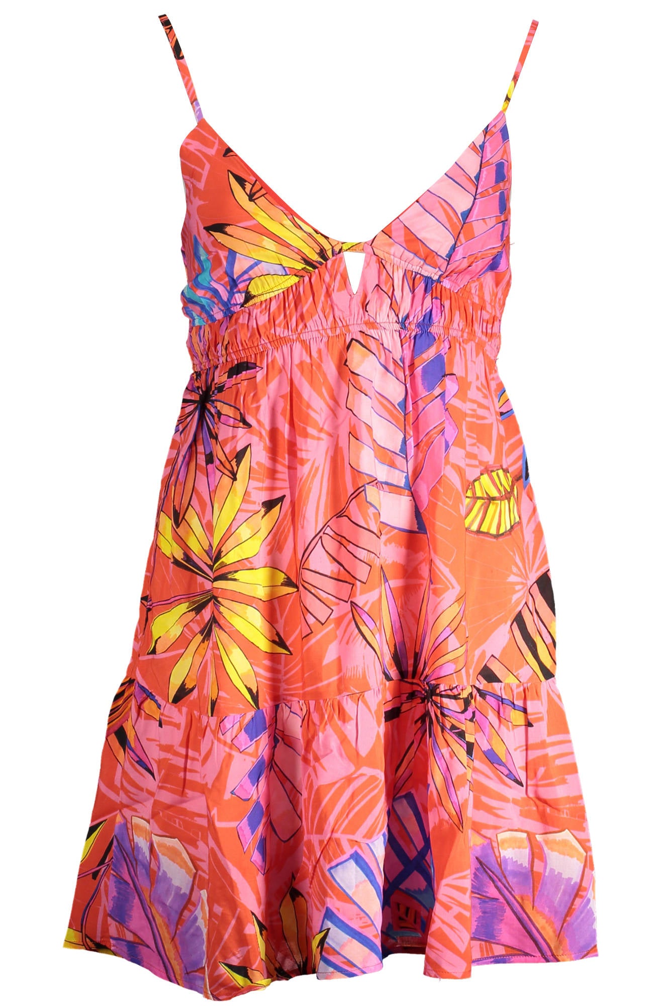 ЧЕРВЕНА ЖЕНСКА КЪСА РОКЛЯ DESIGUAL