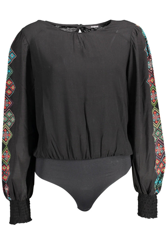 DESIGUAL BODY ДЪЛГ РЪКАВ ЖЕНСКА ЧЕРЕН
