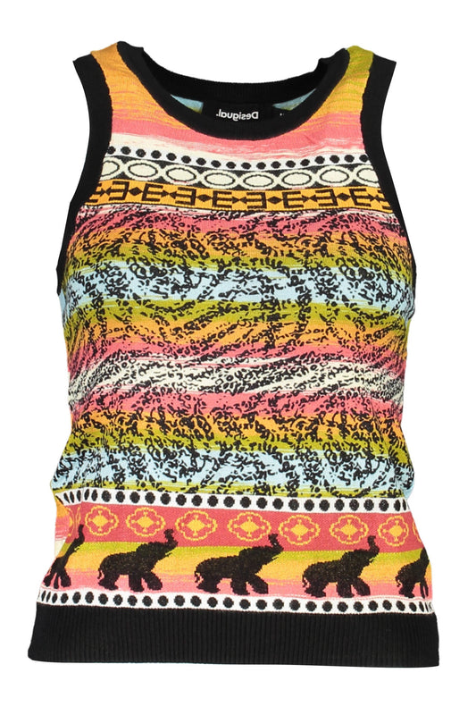 ДАМСКИ ПОТНИК DESIGUAL ЧЕРЕН