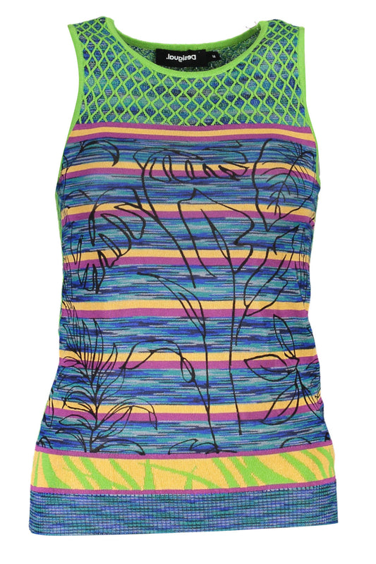 ЗЕЛЕН ДАМСКИ ПОТНИК DESIGUAL
