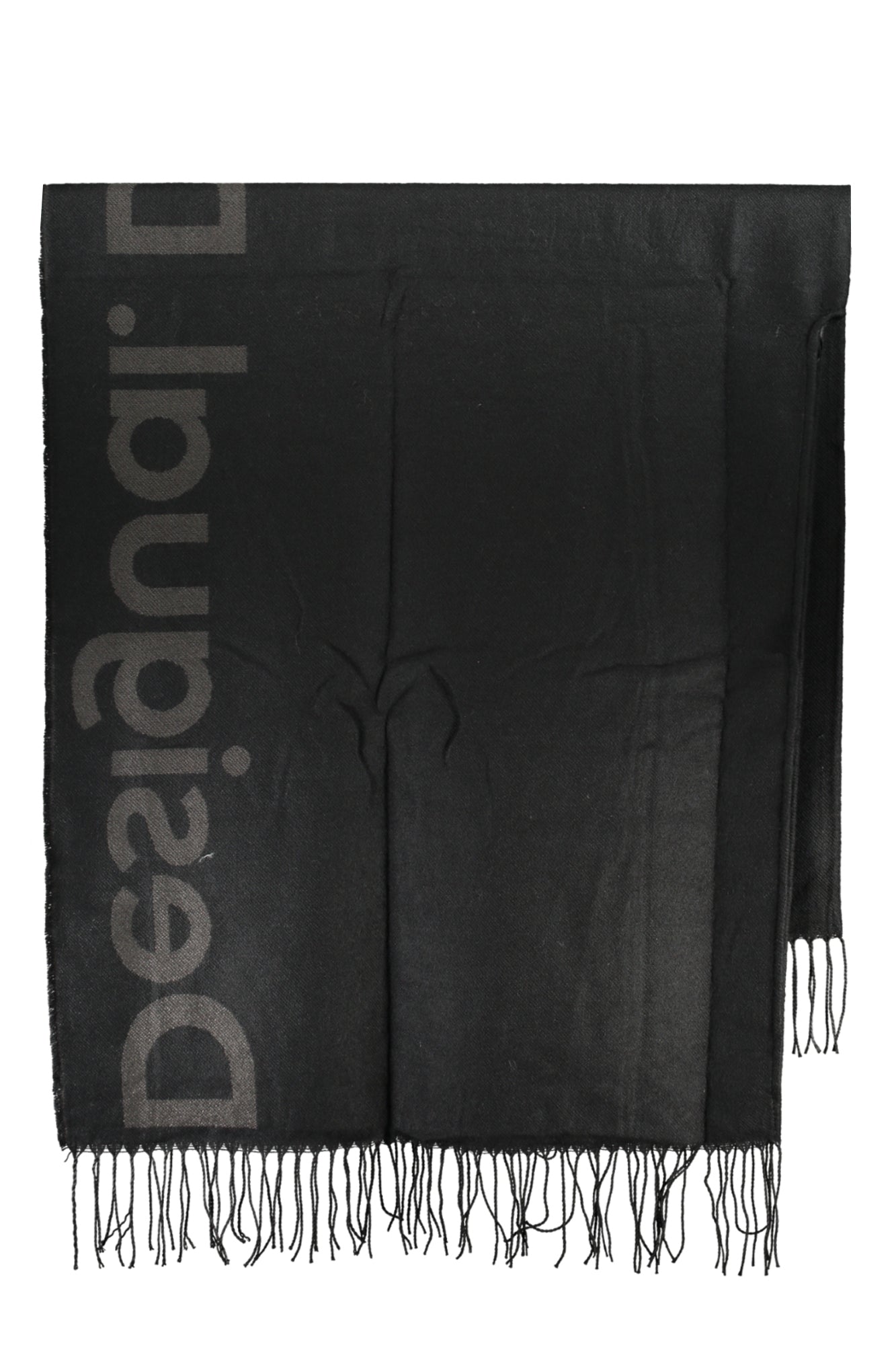ЧЕРНО ДАМСКО ПОНЧО DESIGUAL-1