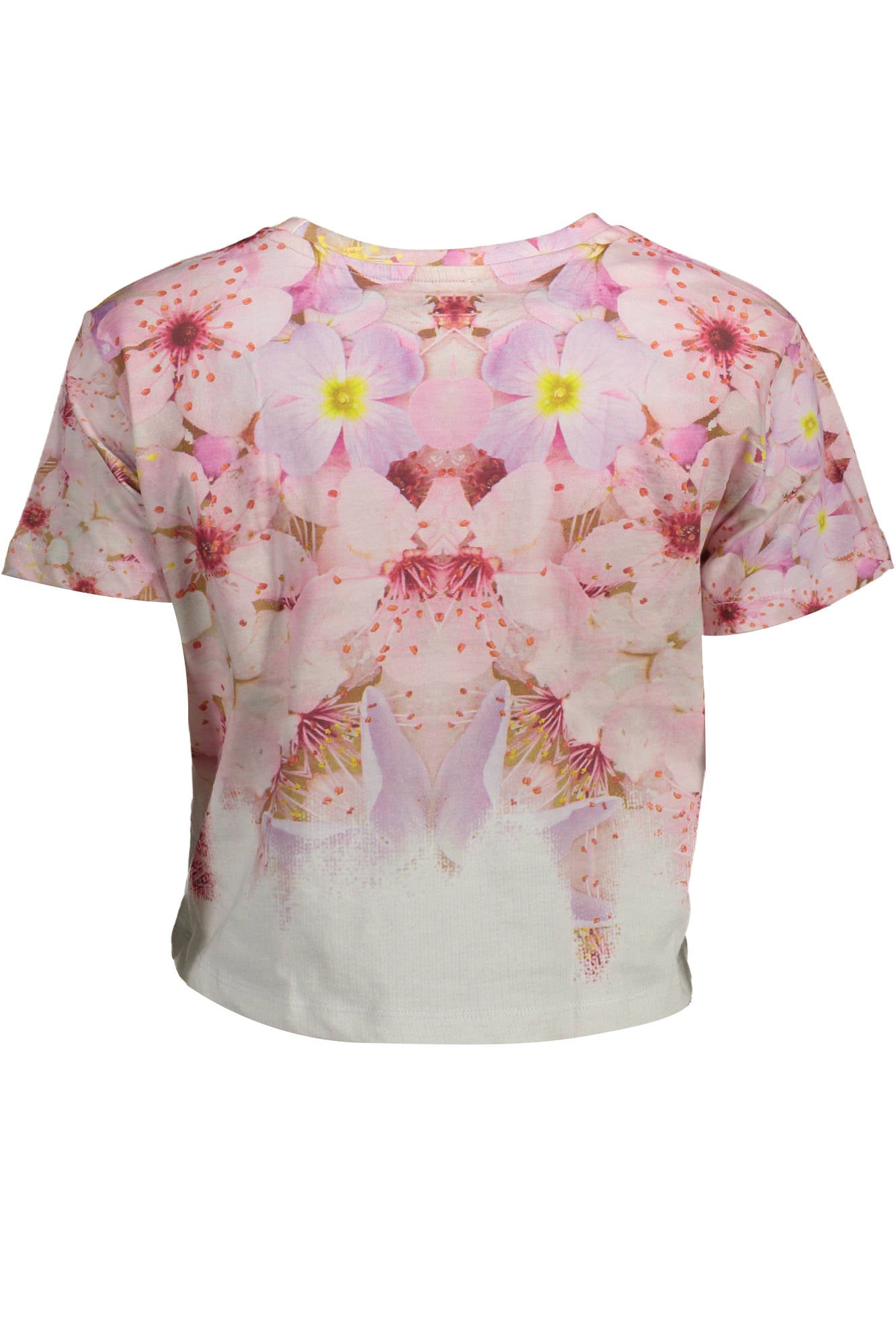 ДАМСКА ТЕНИСКА С КЪС РЪКАВ DESIGUAL РОЗОВА