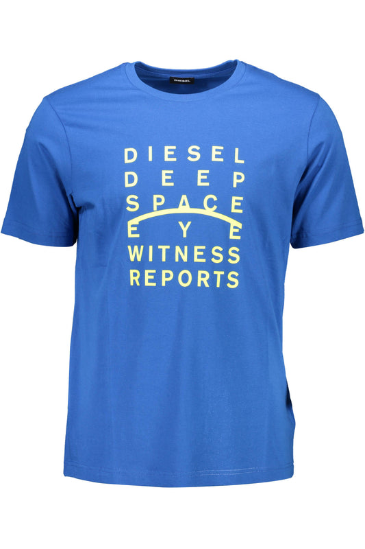 DIESEL МЪЖКА ТЕНИСКА С КЪС РЪКАВ СИНЯ