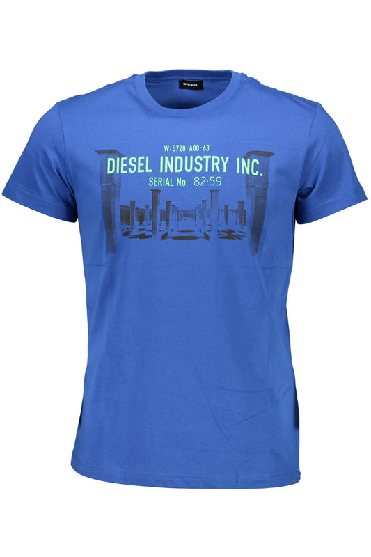 DIESEL МЪЖКА ТЕНИСКА С КЪС РЪКАВ СИНЯ