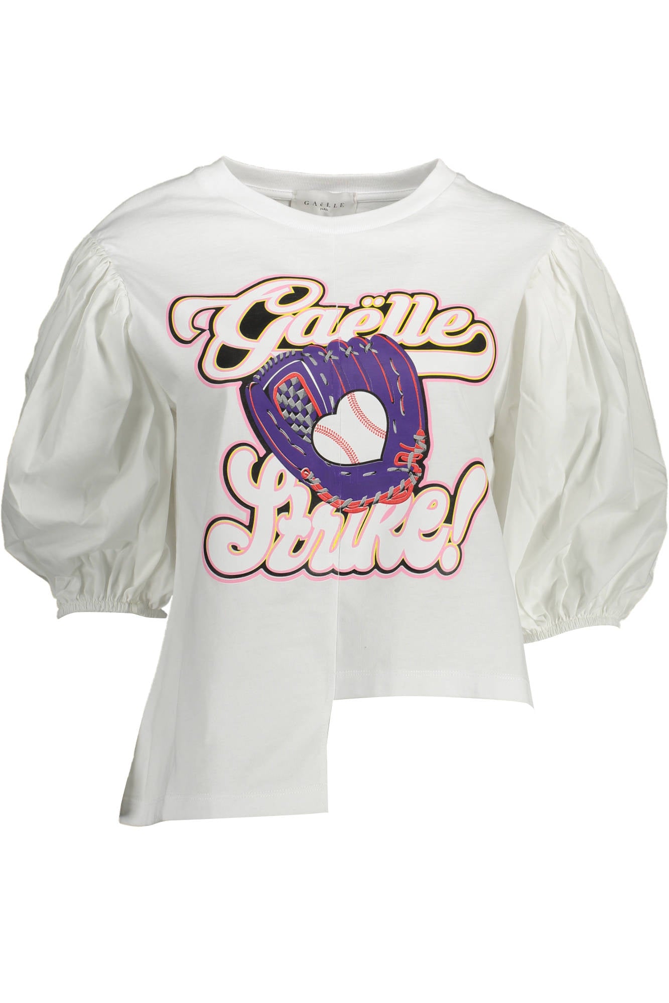 GAELLE PARIS ТЕНИСКА 3/4 РЪКАВИ ЖЕНСКА БЯЛА