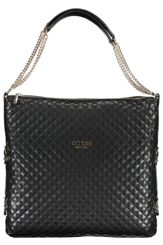 GUESS JEANS ЧЕРНА ДАМСКА ЧАНТА