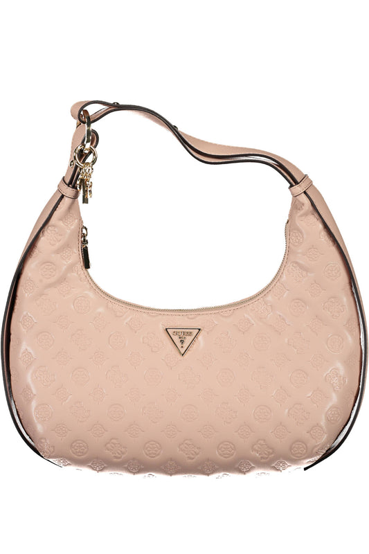 РОЗОВА ДАМСКА ЧАНТА GUESS JEANS