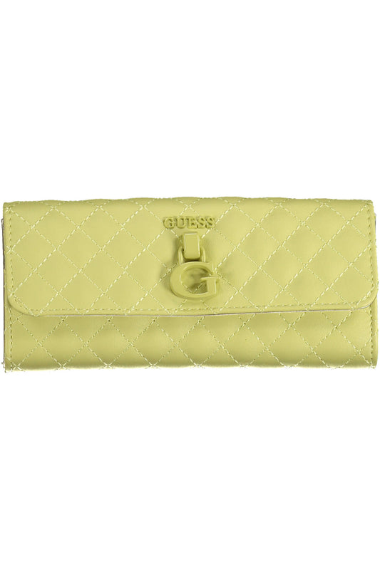 GUESS JEANS ЖЪЛТ ДАМСКИ портфейл
