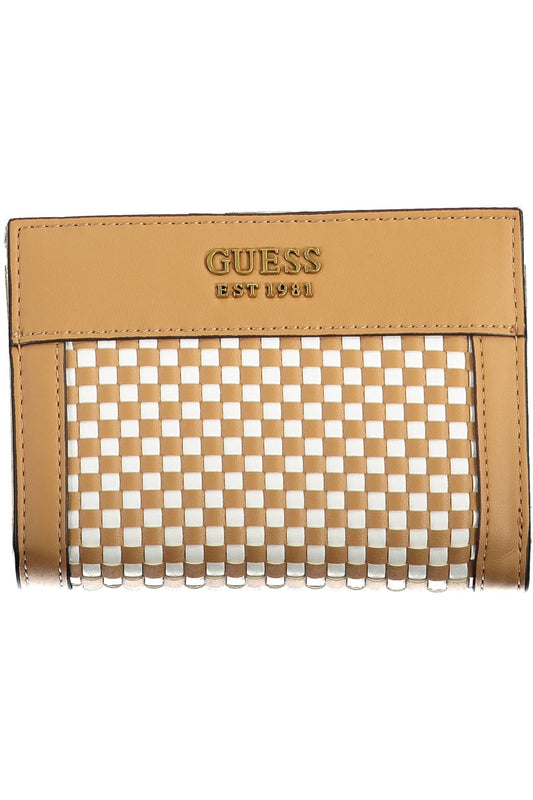 GUESS JEANS ДАМСКО ПОРТМОНЕ КАФЯВО