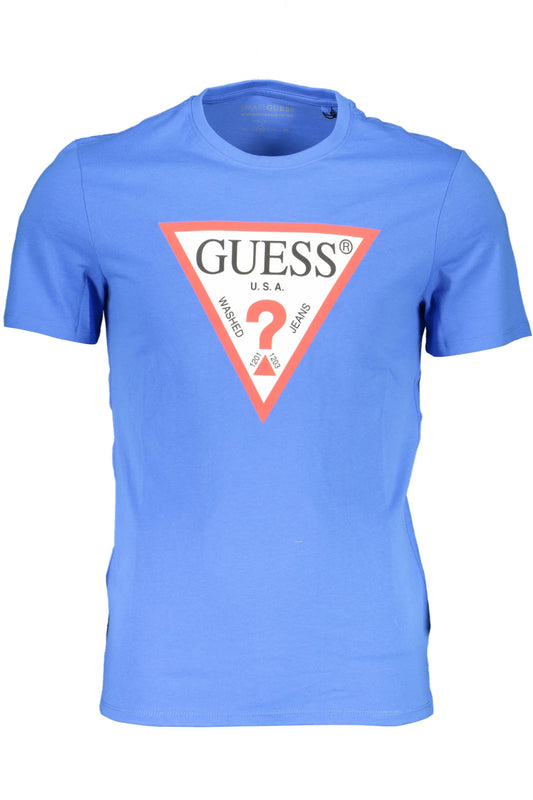 GUESS JEANS МЪЖКА ТЕНИСКА С КЪС РЪКАВ СИНЯ
