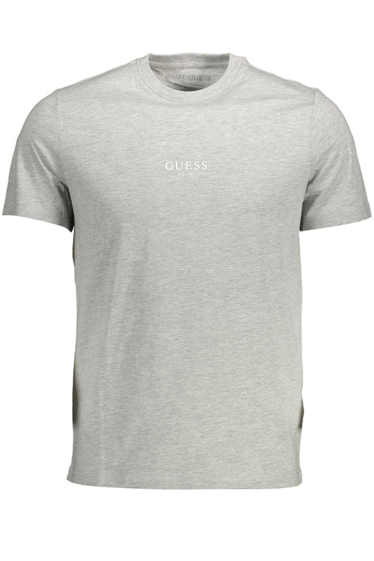 GUESS JEANS МЪЖКА ТЕНИСКА С КЪС РЪКАВ СИВА