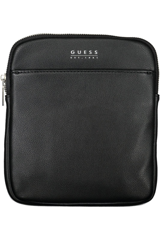 ЧАНТА ПРЕЗ РАМО ЧЕРНА МЪЖКА GUESS JEANS-0