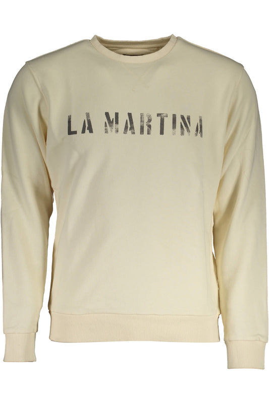 LA MARTINA БЯЛ МЪЖКИ СУИТШЪР БЕЗ ЦИП