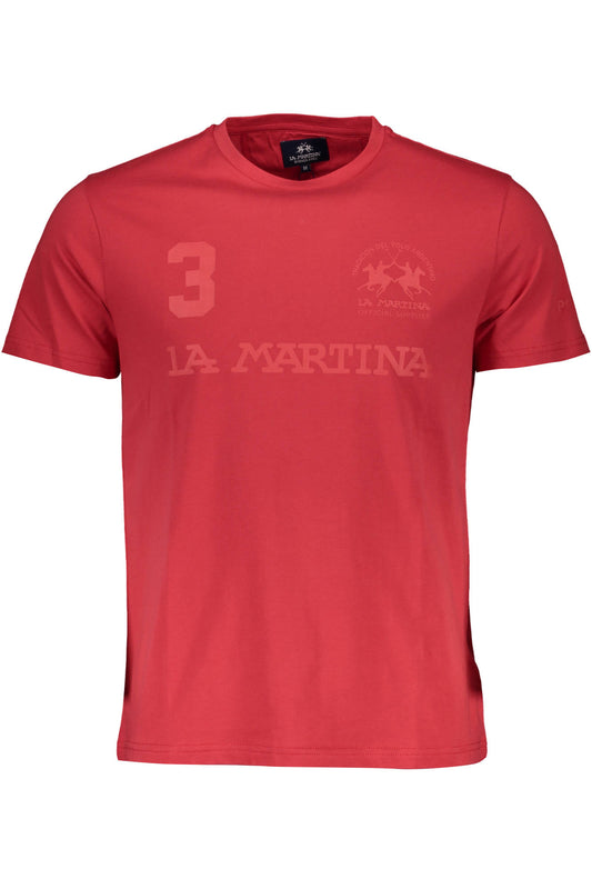 LA MARTINA RED MAN ТЕНИСКА С КЪС РЪКАВ