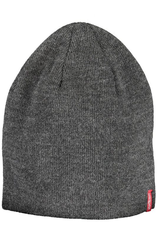 МЪЖКА СИВА ШАПКА LEVI&#39;S-0