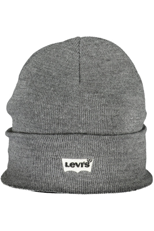 МЪЖКА СИВА ШАПКА LEVI&#39;S-0