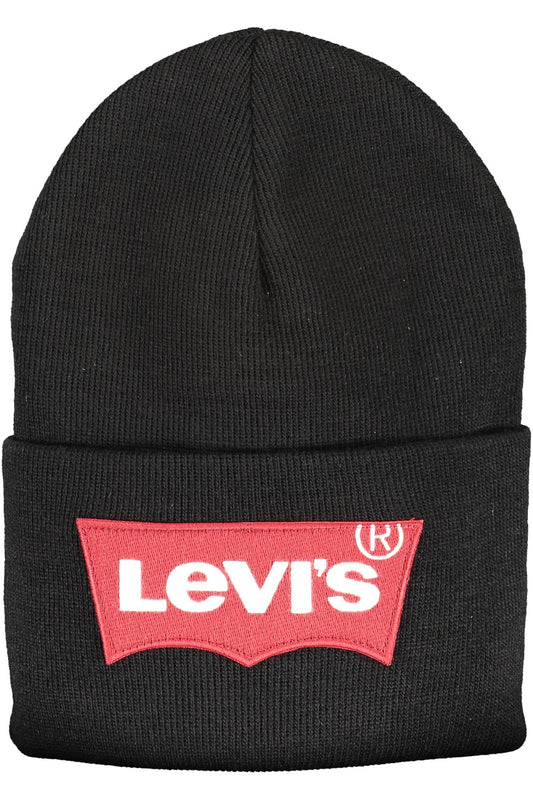 ЧЕРНА МЪЖКА ШАПКА LEVI&#39;S-0