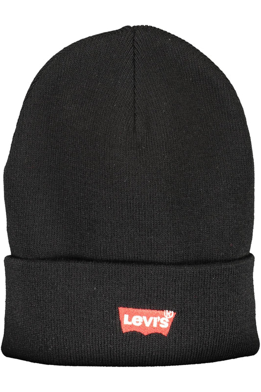 ЧЕРНА МЪЖКА ШАПКА LEVI&#39;S-0