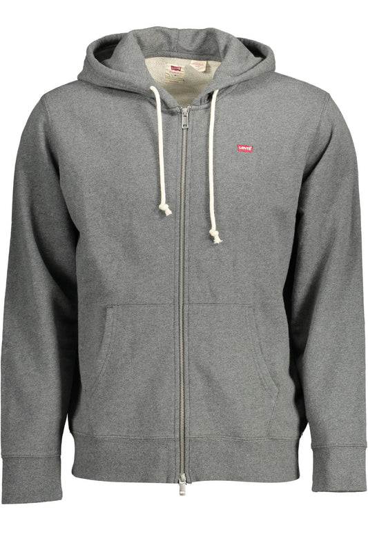 СУИТШЪР LEVI&#39;S С ЦИП МЪЖКИ СИВ