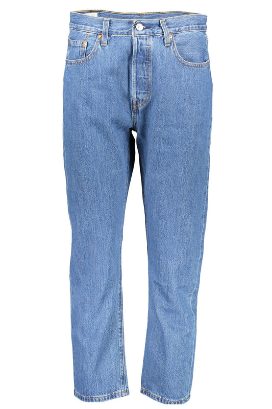 LEVI&#39;S JEANS DENIM WOMAN BLUE