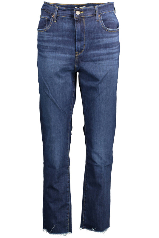 LEVI&#39;S JEANS DENIM WOMAN BLUE