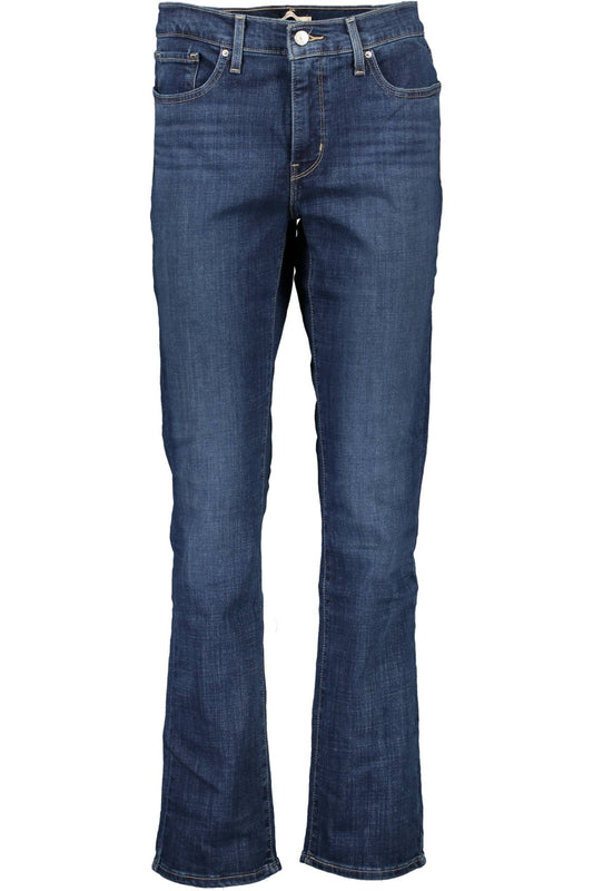 LEVI&#39;S JEANS DENIM WOMAN BLUE