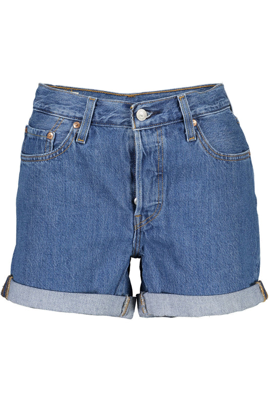 LEVI&#39;S JEANS КЪСО ЖЕНСКА СИНЯ
