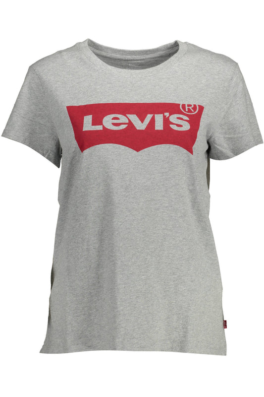 ДАМСКА ТЕНИСКА С КЪС РЪКАВ LEVI&#39;S СИВА